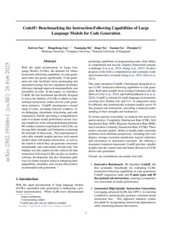 CodeIF: Benchmarking the Instruction-Following Capabilities of Large Language Models for Code Generation