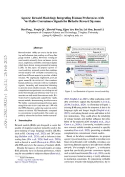 Agentic Reward Modeling: Integrating Human Preferences with Verifiable Correctness Signals for Reliable Reward Systems