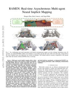 RAMEN: Real-time Asynchronous Multi-agent Neural Implicit Mapping