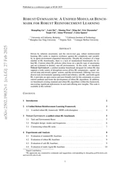 Robust Gymnasium: A Unified Modular Benchmark for Robust Reinforcement Learning