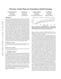 Mixtera: A Data Plane for Foundation Model Training