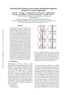 Revisiting Self-Consistency from Dynamic Distributional Alignment Perspective on Answer Aggregation