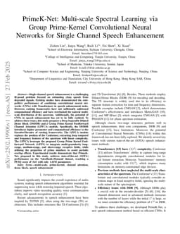 PrimeK-Net: Multi-scale Spectral Learning via Group Prime-Kernel Convolutional Neural Networks for Single Channel Speech Enhancement