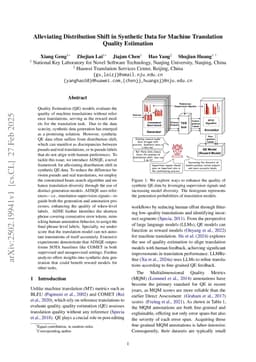 Alleviating Distribution Shift in Synthetic Data for Machine Translation Quality Estimation