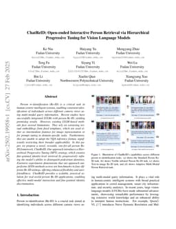 ChatReID: Open-ended Interactive Person Retrieval via Hierarchical Progressive Tuning for Vision Language Models