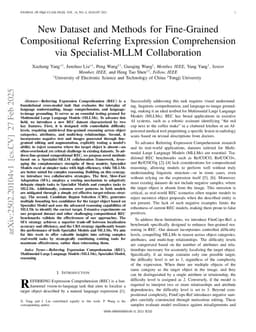 New Dataset and Methods for Fine-Grained Compositional Referring Expression Comprehension via Specialist-MLLM Collaboration