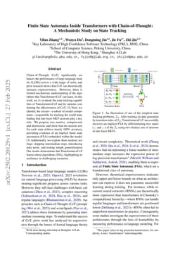 Finite State Automata Inside Transformers with Chain-of-Thought: A Mechanistic Study on State Tracking