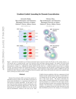 Gradient-Guided Annealing for Domain Generalization
