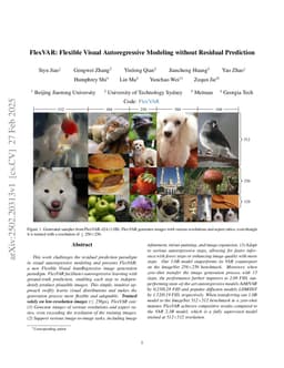 FlexVAR: Flexible Visual Autoregressive Modeling without Residual Prediction