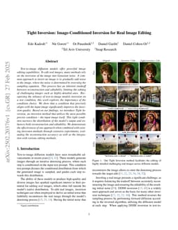 Tight Inversion: Image-Conditioned Inversion for Real Image Editing