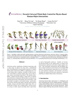 InterMimic: Towards Universal Whole-Body Control for Physics-Based Human-Object Interactions