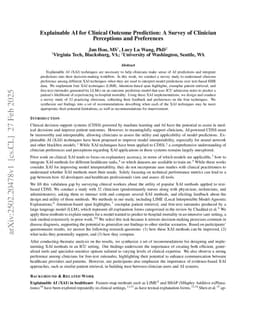Explainable AI for Clinical Outcome Prediction: A Survey of Clinician Perceptions and Preferences