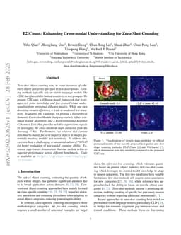 T2ICount: Enhancing Cross-modal Understanding for Zero-Shot Counting