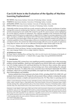 Can LLM Assist in the Evaluation of the Quality of Machine Learning Explanations?