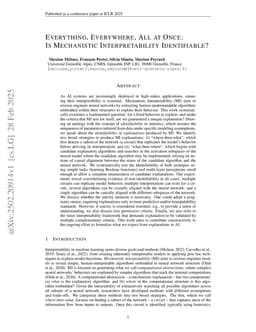 Everything, Everywhere, All at Once: Is Mechanistic Interpretability Identifiable?