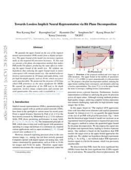 Towards Lossless Implicit Neural Representation via Bit Plane Decomposition