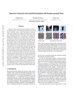 Data-free Universal Adversarial Perturbation with Pseudo-semantic Prior