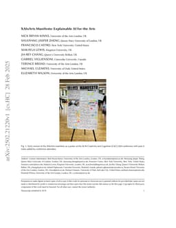 XAIxArts Manifesto: Explainable AI for the Arts