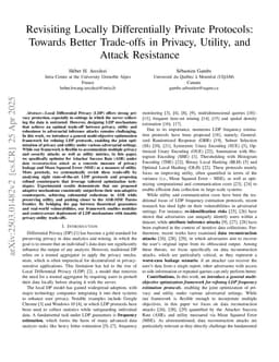 Revisiting Locally Differentially Private Protocols: Towards Better Trade-offs in Privacy, Utility, and Attack Resistance