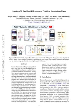 AppAgentX: Evolving GUI Agents as Proficient Smartphone Users