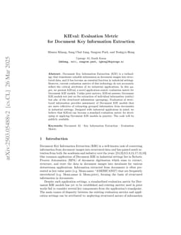 KIEval: Evaluation Metric for Document Key Information Extraction