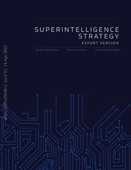 Superintelligence Strategy: Expert Version