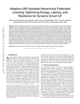 Adaptive UAV-Assisted Hierarchical Federated Learning: Optimizing Energy, Latency, and Resilience for Dynamic Smart IoT