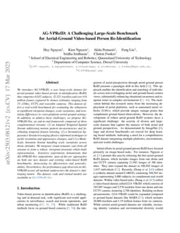 AG-VPReID: A Challenging Large-Scale Benchmark for Aerial-Ground Video-based Person Re-Identification