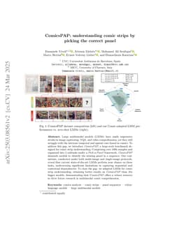 ComicsPAP: understanding comic strips by picking the correct panel