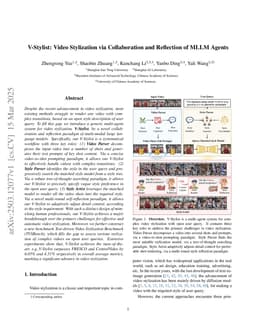V-Stylist: Video Stylization via Collaboration and Reflection of MLLM Agents
