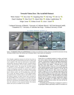 Towards Vision Zero: The Accid3nD Dataset