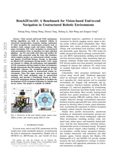 Bench2FreeAD: A Benchmark for Vision-based End-to-end Navigation in Unstructured Robotic Environments