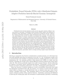 Probabilistic Neural Networks (PNNs) with t-Distributed Outputs: Adaptive Prediction Intervals Beyond Gaussian Assumptions