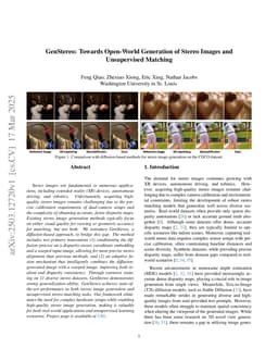 GenStereo: Towards Open-World Generation of Stereo Images and Unsupervised Matching