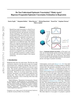 Do you understand epistemic uncertainty? Think again! Rigorous frequentist epistemic uncertainty estimation in regression