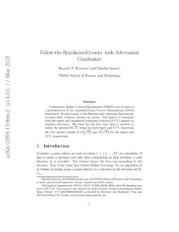 Optimal Bounds for Adversarial Constrained Online Convex Optimization