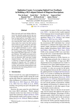 Sightation Counts: Leveraging Sighted User Feedback in Building a BLV-aligned Dataset of Diagram Descriptions