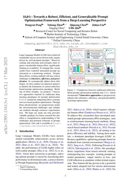 DLPO: Towards a Robust, Efficient, and Generalizable Prompt Optimization Framework from a Deep-Learning Perspective