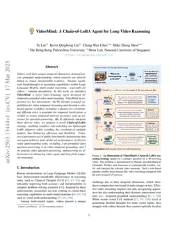 VideoMind: A Chain-of-LoRA Agent for Long Video Reasoning