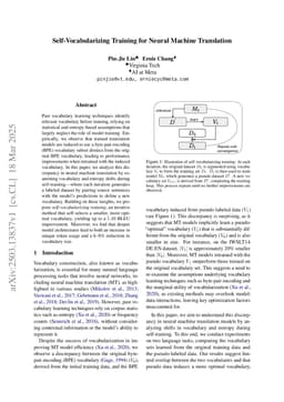 Self-Vocabularizing Training for Neural Machine Translation