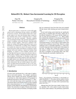Robust3D-CIL: Robust Class-Incremental Learning for 3D Perception