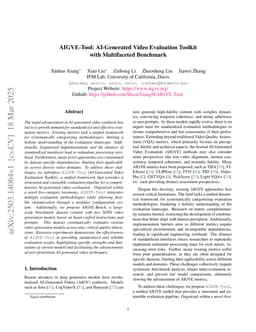 AIGVE-Tool: AI-Generated Video Evaluation Toolkit with Multifaceted Benchmark