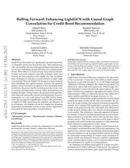Rolling Forward: Enhancing LightGCN with Causal Graph Convolution for Credit Bond Recommendation