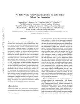 PC-Talk: Precise Facial Animation Control for Audio-Driven Talking Face Generation