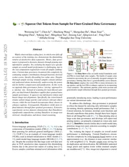 Squeeze Out Tokens from Sample for Finer-Grained Data Governance