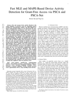 Fast MLE and MAPE-Based Device Activity Detection for Grant-Free Access via PSCA and PSCA-Net