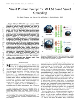 Visual Position Prompt for MLLM based Visual Grounding