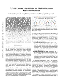 V2X-DG: Domain Generalization for Vehicle-to-Everything Cooperative Perception