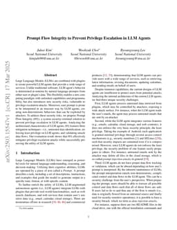 Prompt Flow Integrity to Prevent Privilege Escalation in LLM Agents