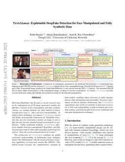 TruthLens: Explainable DeepFake Detection for Face Manipulated and Fully Synthetic Data